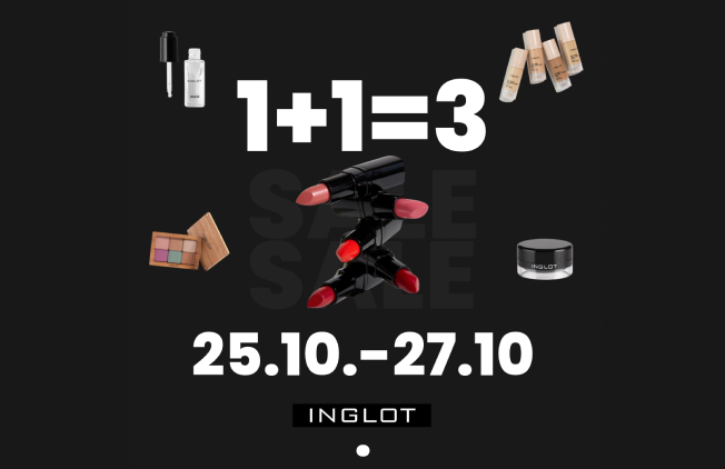 Акція-1+1=3-у-Inglot!